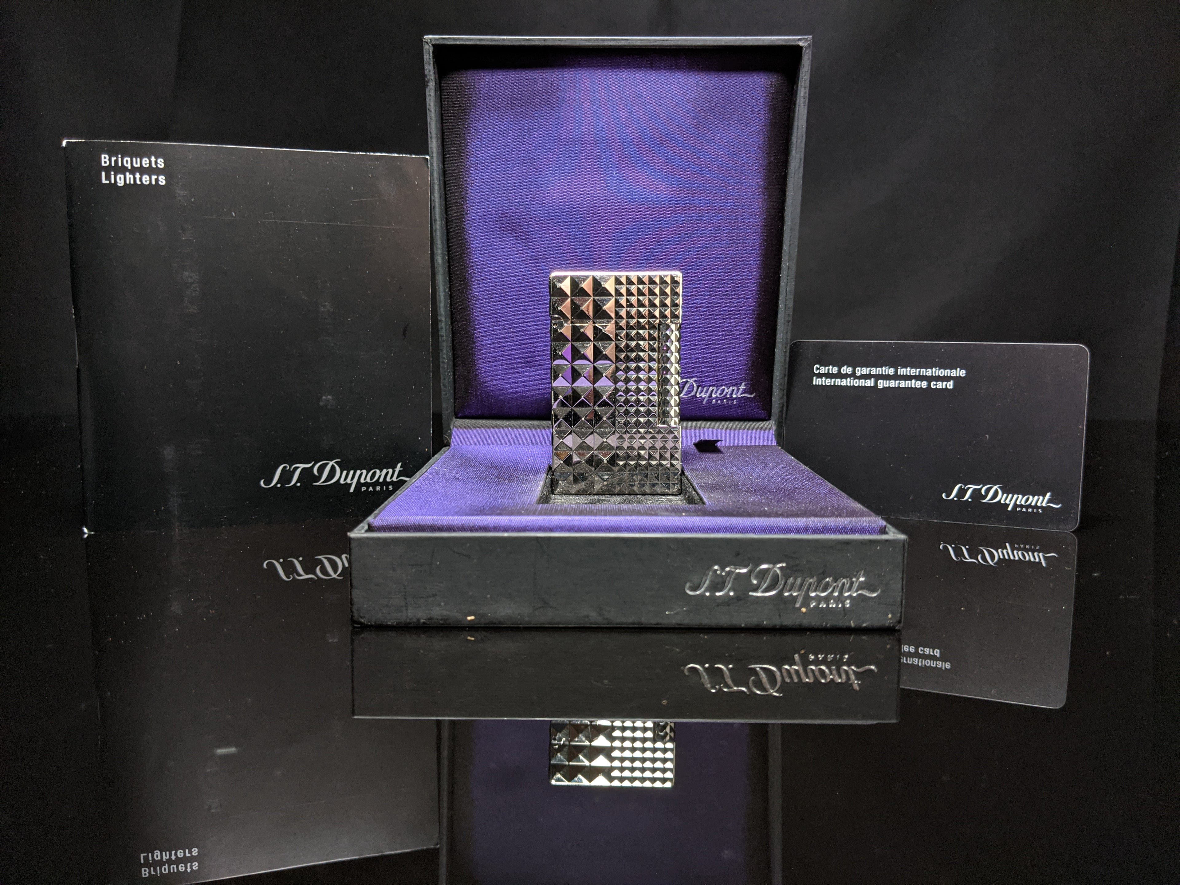 S.T. Dupont Diamond Palladium L2 Lighter