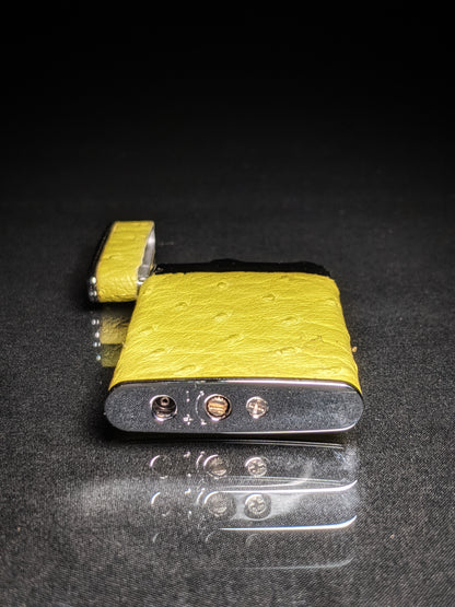 Brizard and Co Ostrich Matcha Sottile Lighter
