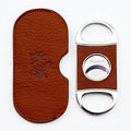 Brizard and Co. Double Guillotine Series 2 Cutter - Tan Leather