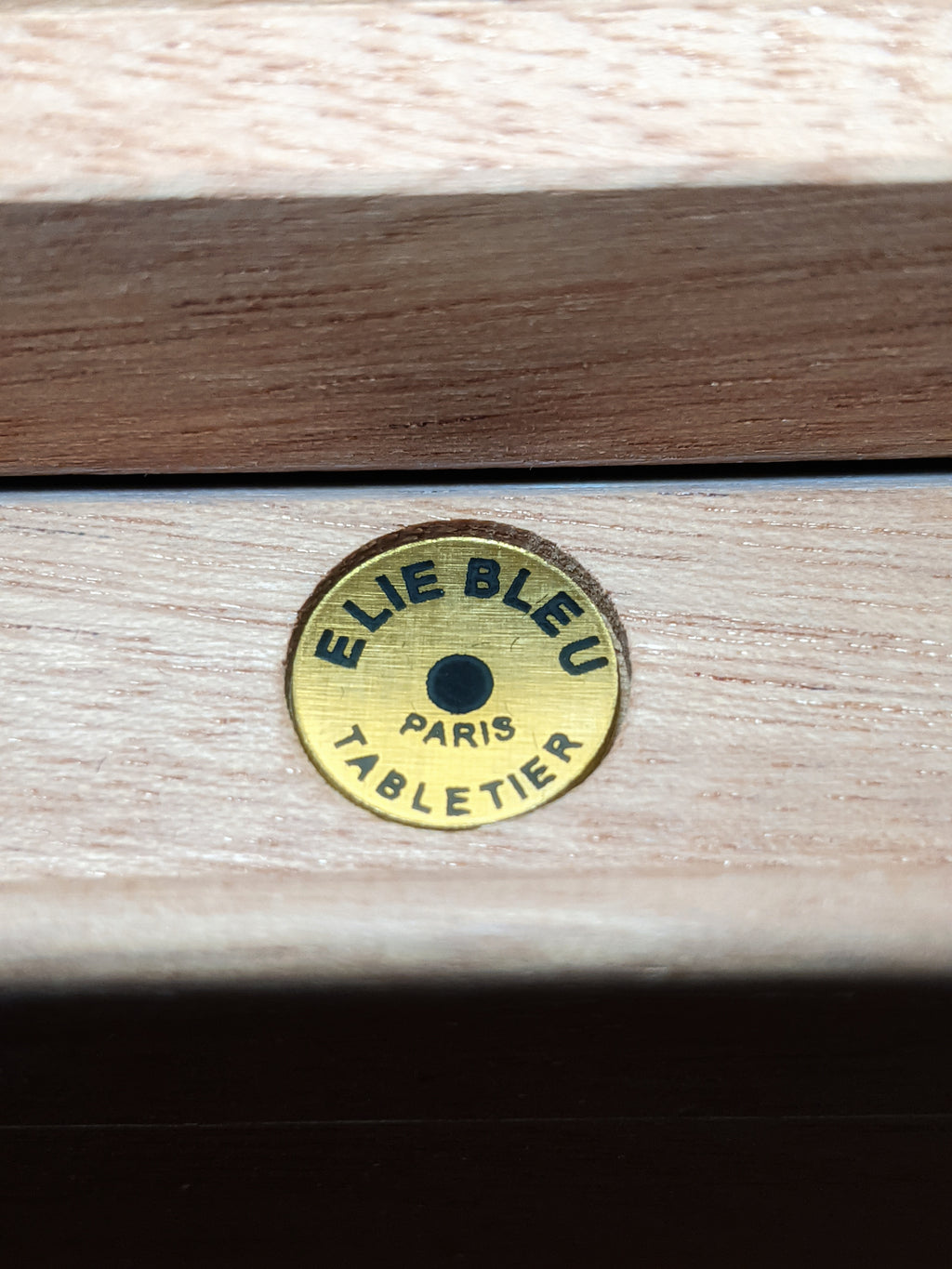 Elie Bleu Limba Wood Humidor 110 count