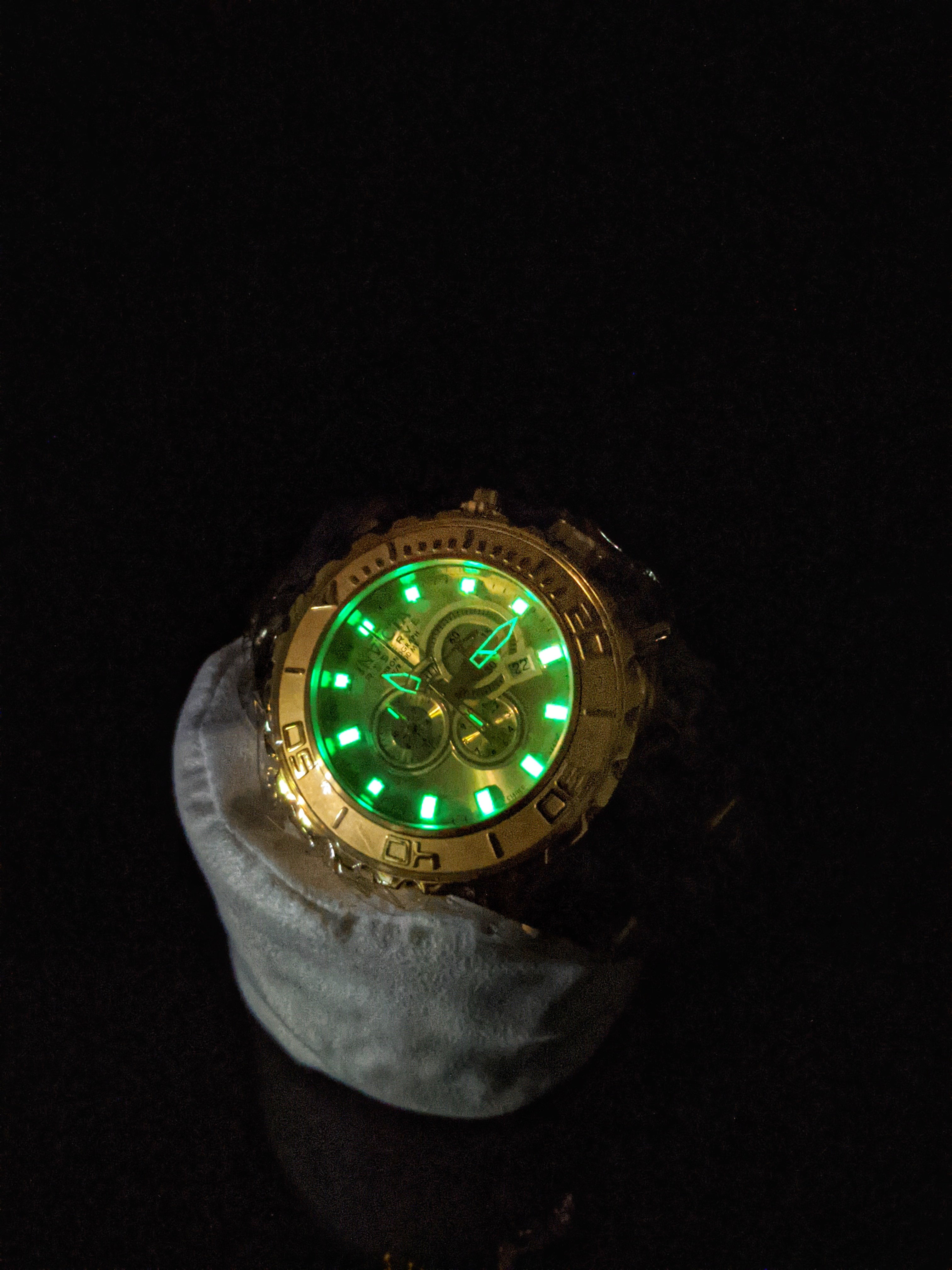 Invicta Reserve Subaqua Model 6905 Gold Plated Swiss Watch NIB