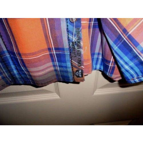 Men's Roar Signature Long  Sleeve Button Up Shirt Size Medium