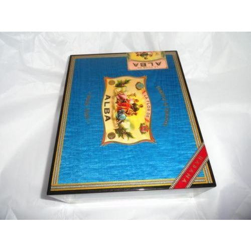 Elie Bleu Alba Blue  Humidor 75 count