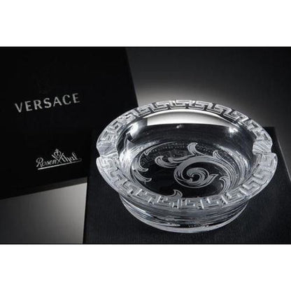 Versace Arabesque Crystal Ashtray in the original box with tags