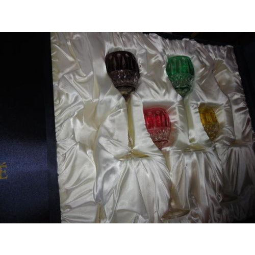 Faberge Xenia Goblet  Glasses set of 4  new in the original box