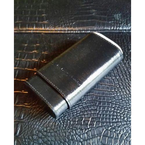 Andre Garcia Black  leather  case