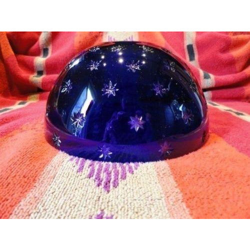 faberge galaxy blue crystal bowl in the original box