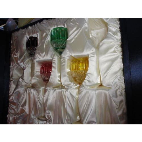 Faberge Xenia Goblet  Glasses set of 4  new in the original box