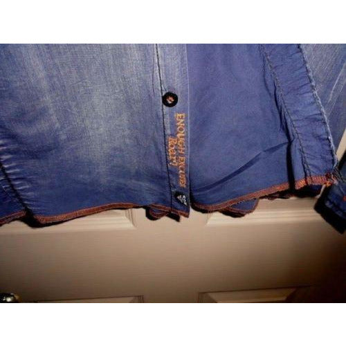 Men's Roar Signature Long  Sleeve Button Up Shirt Size Large