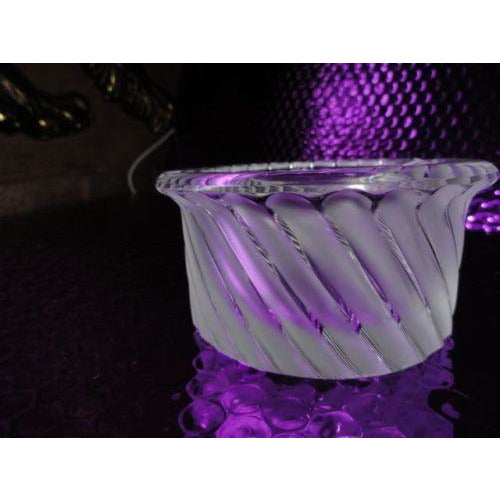 Lalique France Crystal Smyrne Ashtray