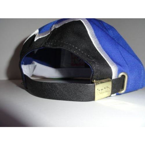 Marine Machine embroidered  blue  & black jagged edge baseball cap
