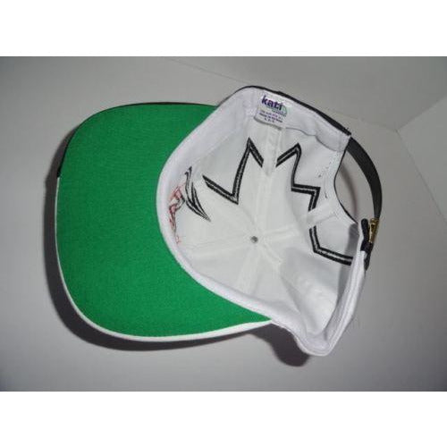 Marine Machine embroidered Black jagged edge baseball cap