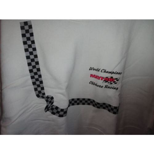 Marine Machine sweat shirt with power boat
