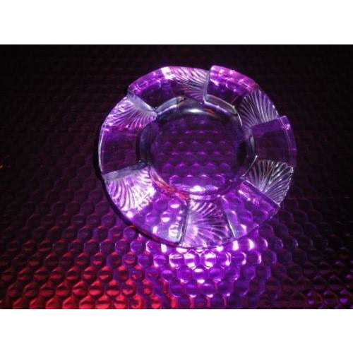 Lalique Cuba Crystal Art Deco Ashtray