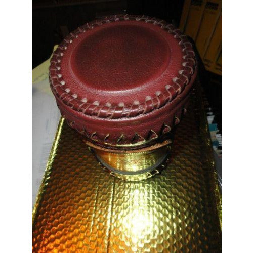 leather cedar storage jar