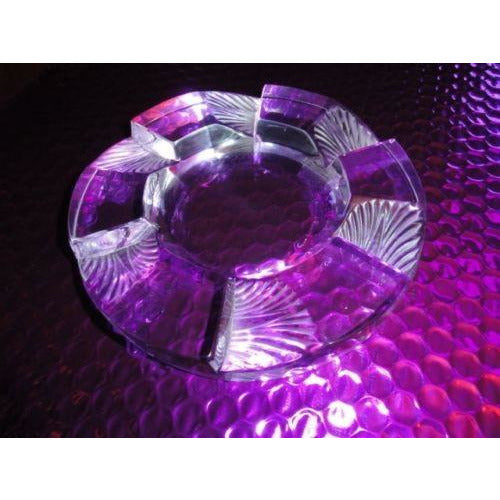 Lalique Cuba Crystal Art Deco Ashtray