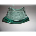 Stephen Schlanser Art Glass Bowl Brush Strokes Signed and Dated 1996