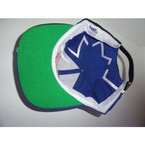 Marine Machine embroidered  blue  & black jagged edge baseball cap