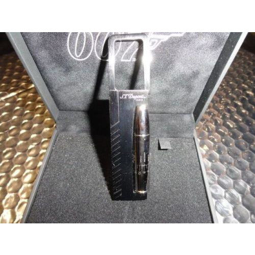 dupont james bond 007 black pvd key ring with time zone function model 003107