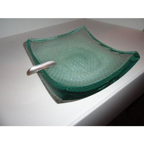 Stephen Schlanser Studio Art Glass Ashtray