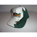 Marine Machine embroidered  Dark Green jagged edge baseball cap