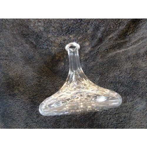 Cut  Crystal 10.5" Ships Decanter with stopper no original box