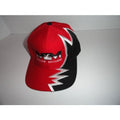 Marine Machine  Red jagged edge embroidered baseball cap