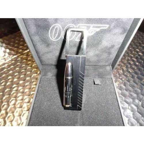 dupont james bond 007 black pvd key ring with time zone function model 003107
