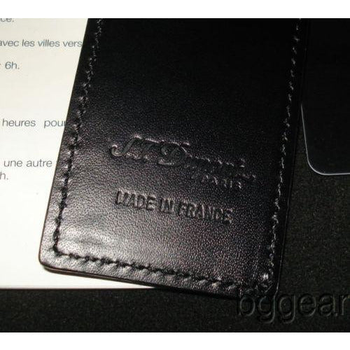 dupont james bond 007 leather key ring & push button lamp model  0964370