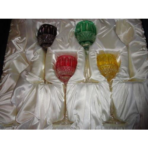 Faberge Xenia Goblet  Glasses set of 4  new in the original box