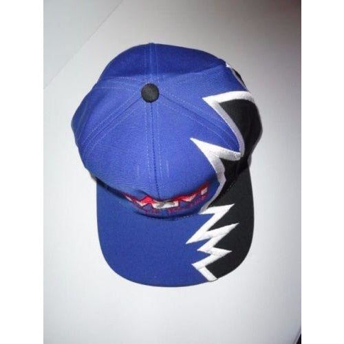 Marine Machine embroidered  blue  & black jagged edge baseball cap