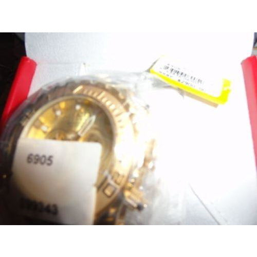 Mens Invicta 6905 Reserve Subaqua Specialty Chronograph Gold Plated Swiss Watch