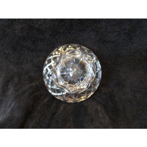 Cut  Crystal 10.5" Ships Decanter with stopper no original box