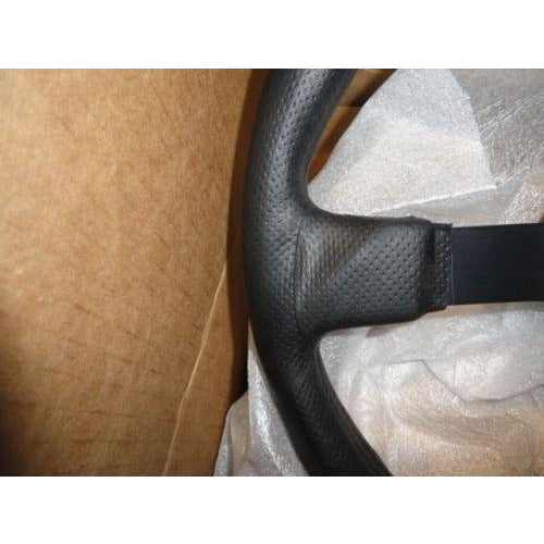 New Gussi Boat Steering Wheel M521 Black Urethane Black Spoke 14"