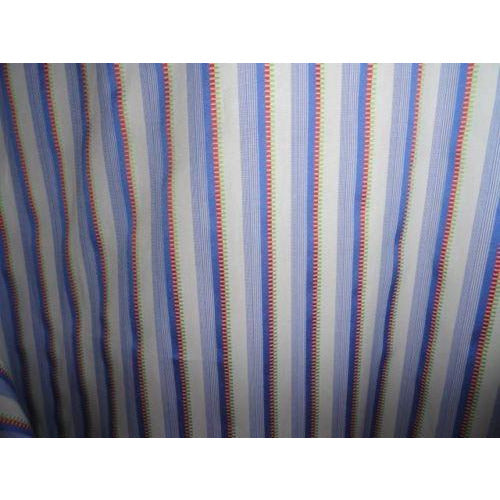 Robert Graham Blue White Satin Stripe Shirt — Medium