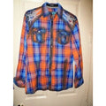 Men's Roar Signature Long  Sleeve Button Up Shirt Size Medium