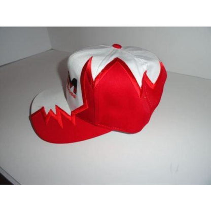 Marine Machine  Red jagged edge embroidered baseball cap