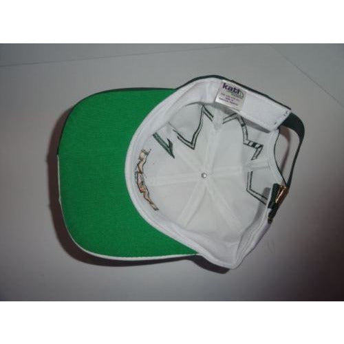 Marine Machine embroidered  Dark Green jagged edge baseball cap