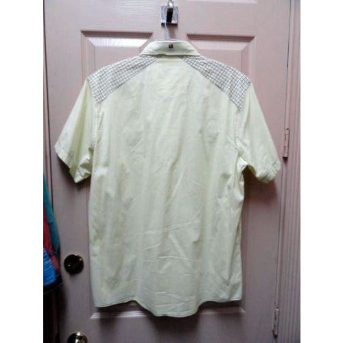 Men's Roar Signature Short  Sleeve Button Up Shirt Size Large