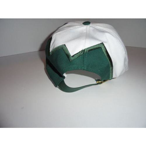Marine Machine embroidered  Dark Green jagged edge baseball cap