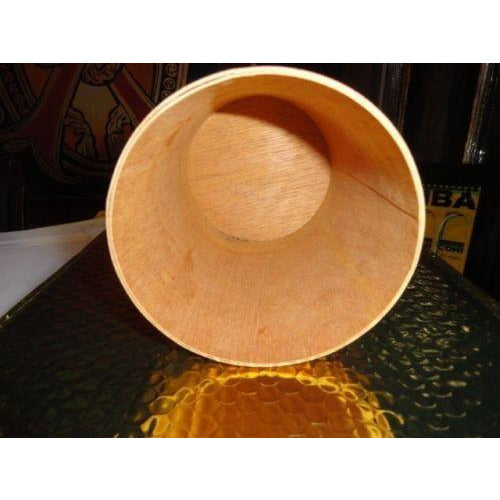 leather cedar storage jar