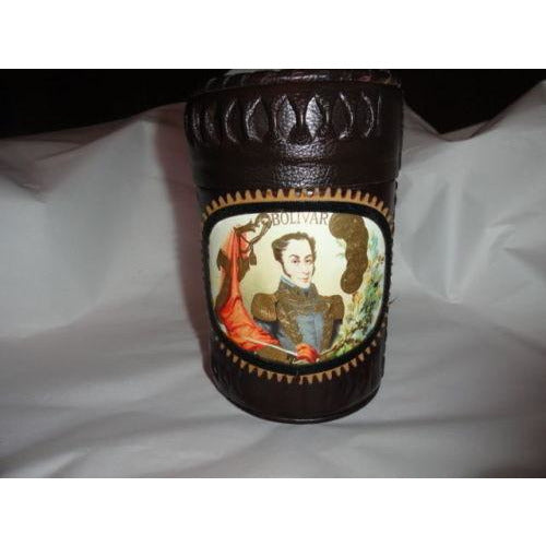 leather with cedar storage jar