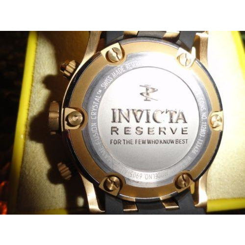Invicta 6905 Reserve Subaqua Specialty Chronograph Gold Plated Swiss Watch | Preowned