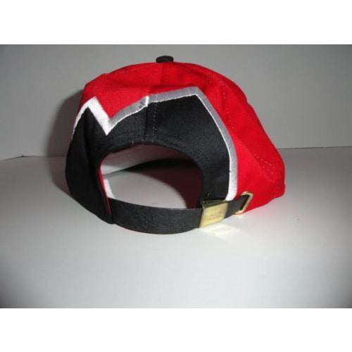 Marine Machine  Red jagged edge embroidered baseball cap