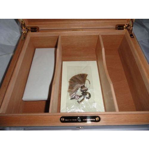 Elie Bleu Alba Black Sycamore Humidor 75 count