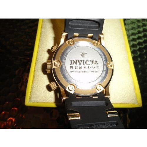 Invicta 6905 Reserve Subaqua Specialty Chronograph Gold Plated Swiss Watch | Preowned
