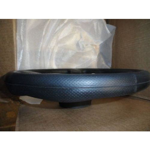 Marine Steering Wheel M521 Black Urethane Black Spoke & Billet Adaptor