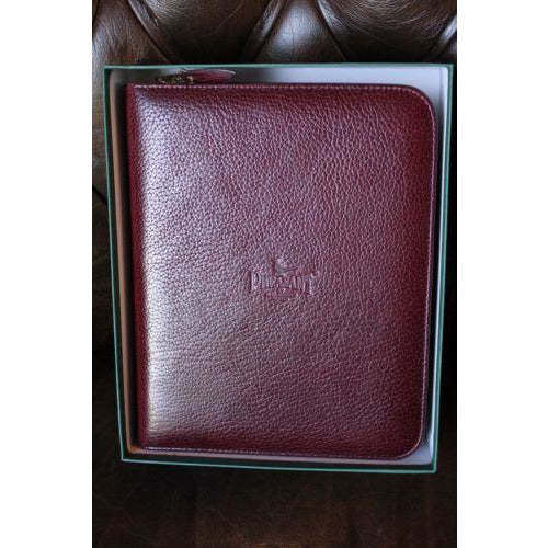 pheasant by R.D.Gomez made in Spain Bourdeux  Leather  Case & Cutter