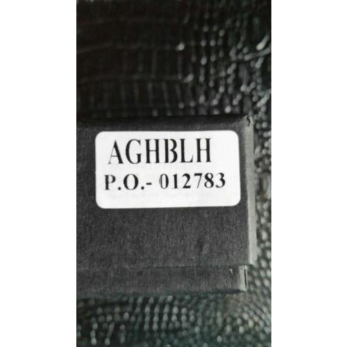 Andre Garcia Black  leather  case