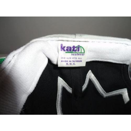 Marine Machine  Black & Grey jagged edge embroidered baseball cap
